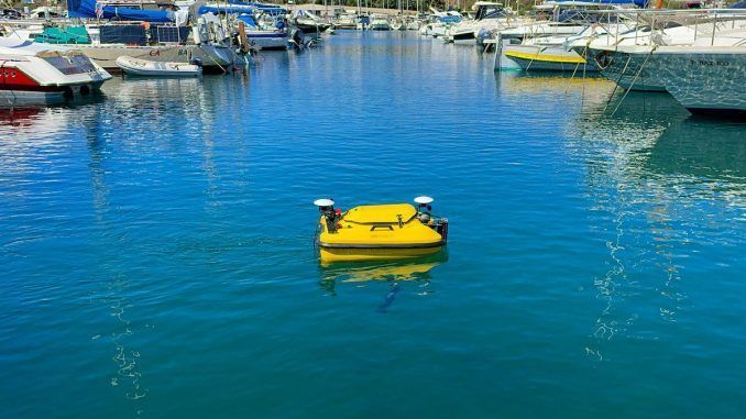 GPASEABOTS realiza tareas de exploración marina en Palamós para PORTS4ALL