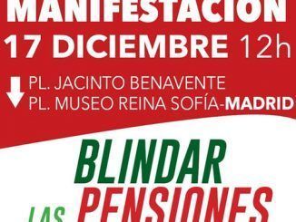 Una manifestación por las pensiones, para unir a quienes están enfrentados